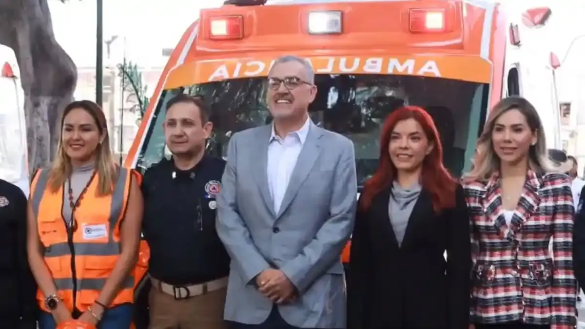 Ayuntamiento de Puebla incorpora tres nuevas ambulancias para reforzar atención de emergencias