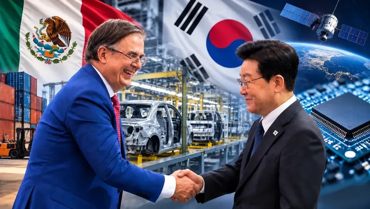 México y Corea del Sur buscan llevar su relación comercial a una nueva etapa