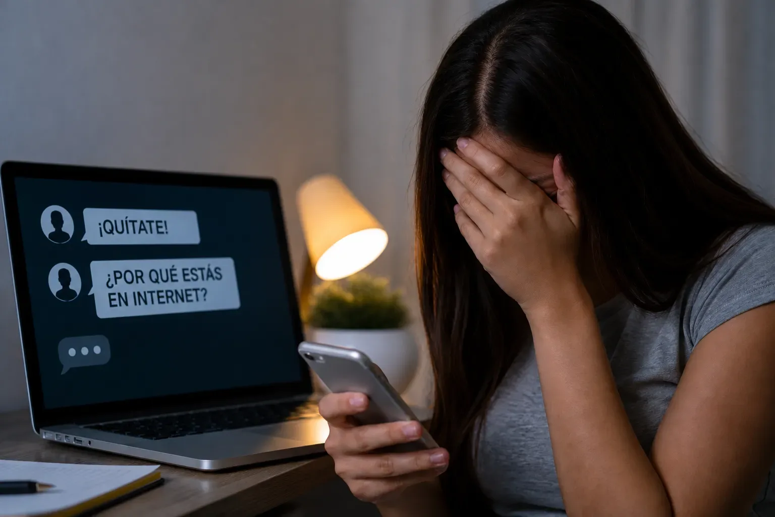 Casi una de cada cinco personas usuarias de internet vivió ciberacoso en 2025