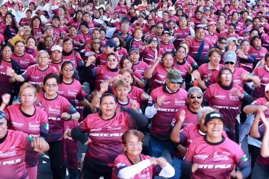 Ponte Pila promueve activación física con apoyo del Ayuntamiento de Puebla