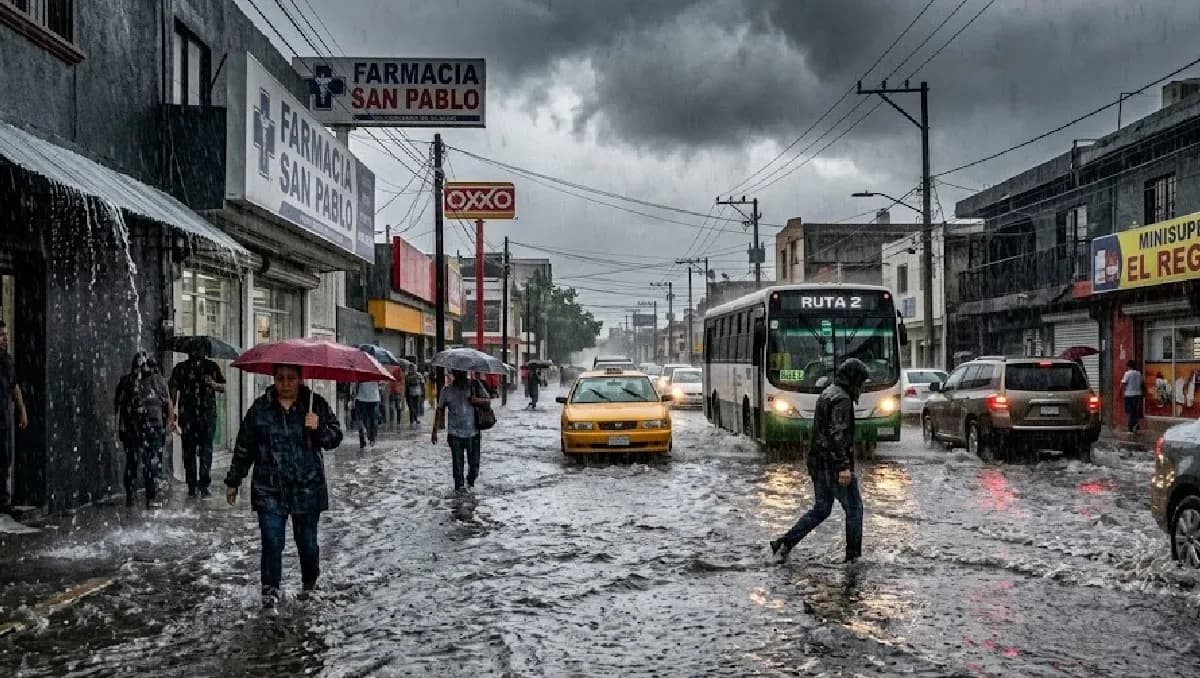 México inicia octubre con lluvias en gran parte del territorio