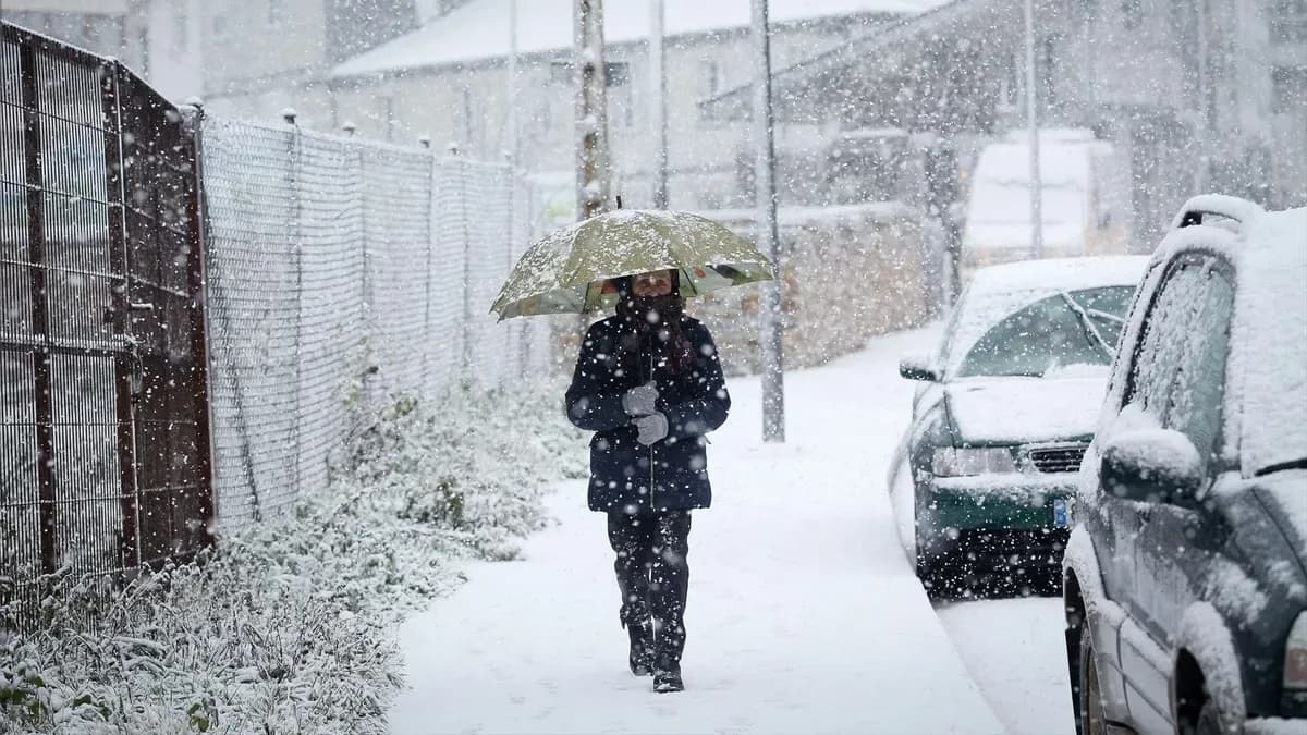 España prevé lluvias intensas en el noreste y primeras nevadas en zonas altas del Pirineo