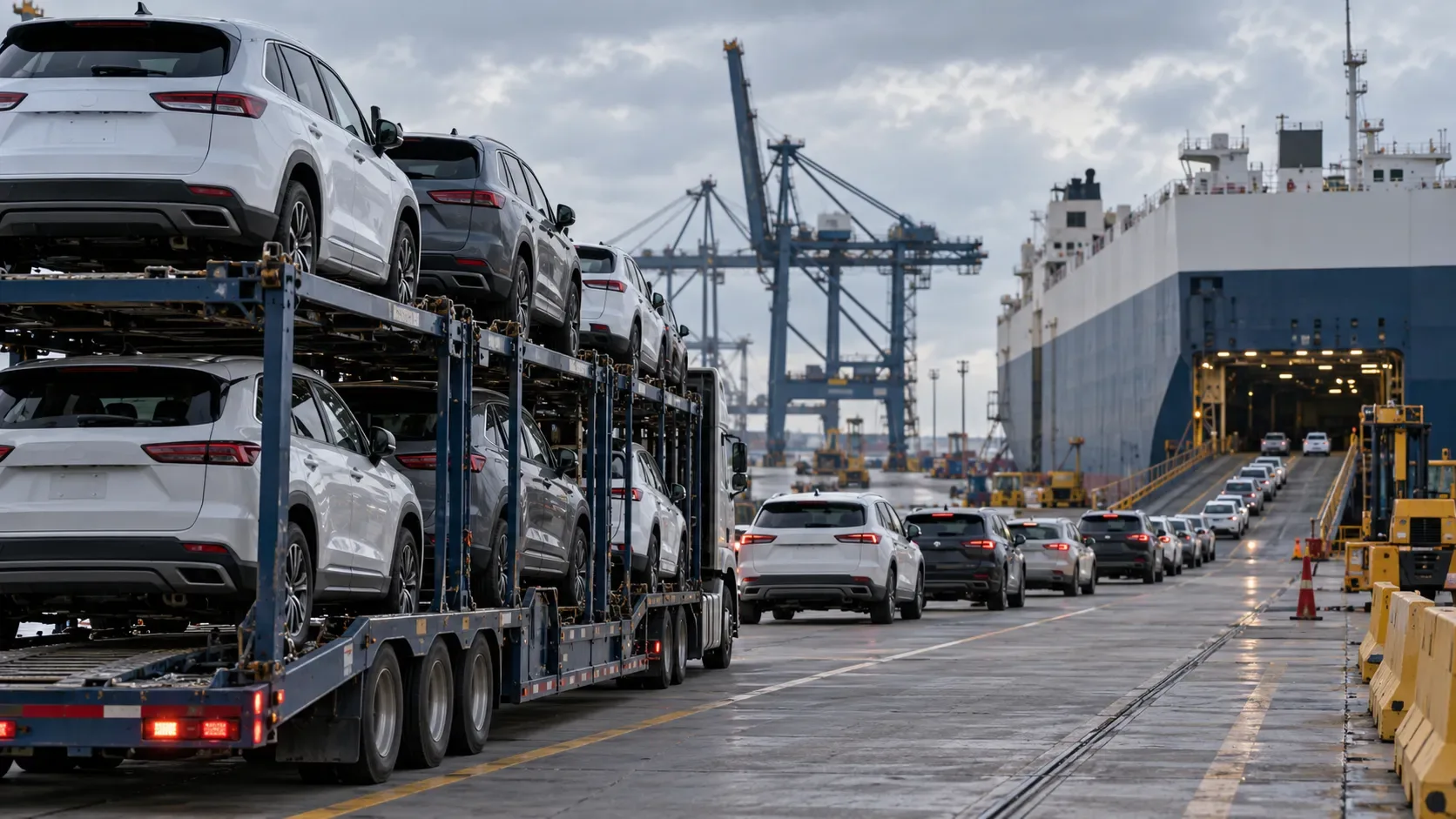 Exportaciones automotrices de México caen 12% en septiembre
