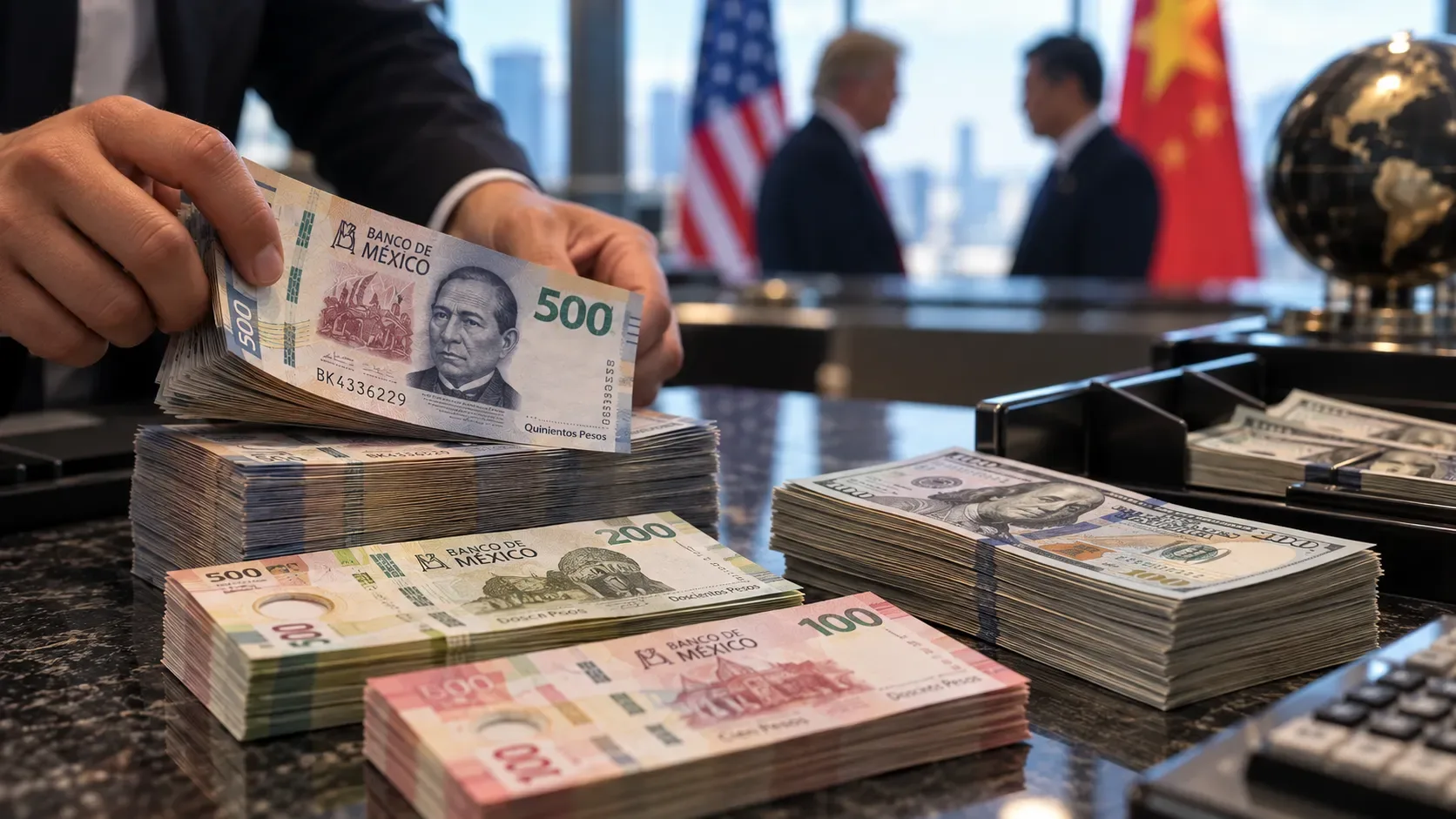 El peso extiende su caída ante la cautela de los inversionistas