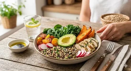Diez patrones de alimentación saludable se asociaron con un envejecimiento biológico más lento
