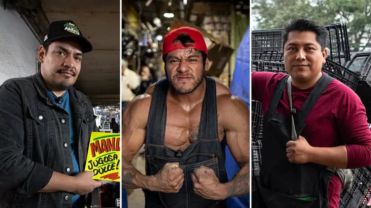 Cargadores y rotulistas de Ciudad de México conectan con miles en redes