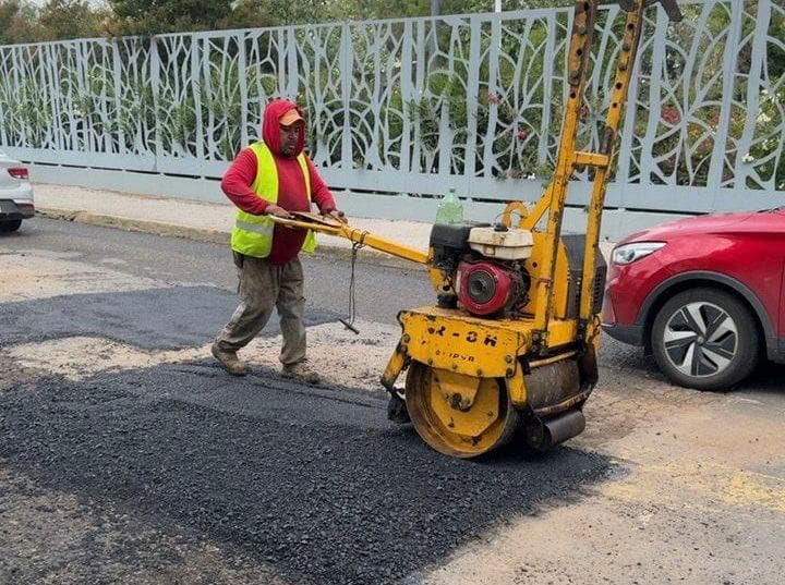 Avanza la Campaña Capitalina Bacheando Puebla