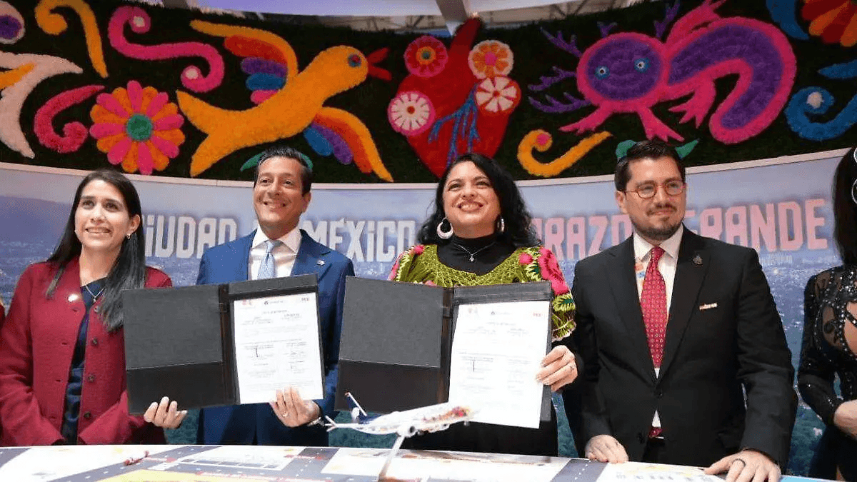Gobierno de la CDMX y Aeroméxico refuerzan alianza estratégica para impulsar el turismo