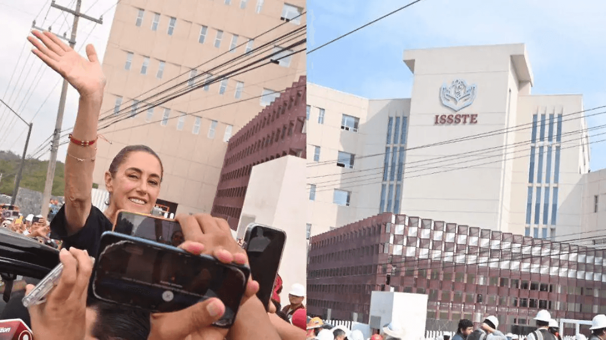 Supervisa Sheinbaum obra de ISSSTE en Tampico: ya hay fecha de inauguración