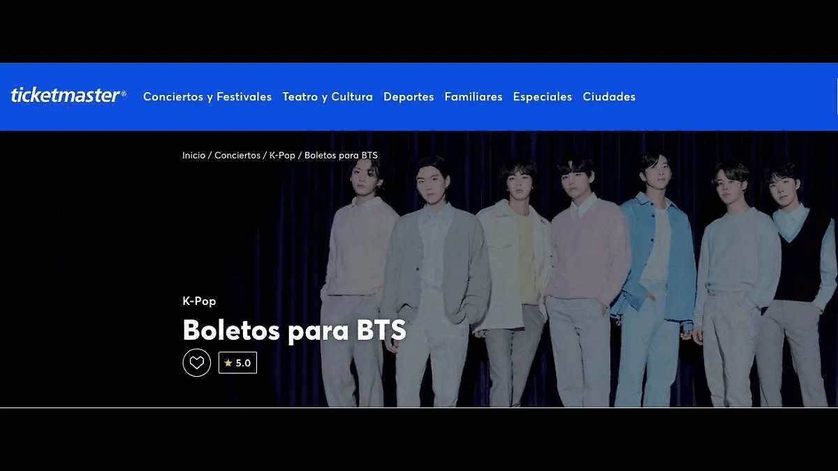 Ticketmaster se deslinda de venta ilegal de boletos para ver a BTS y defiende su modelo de negocio