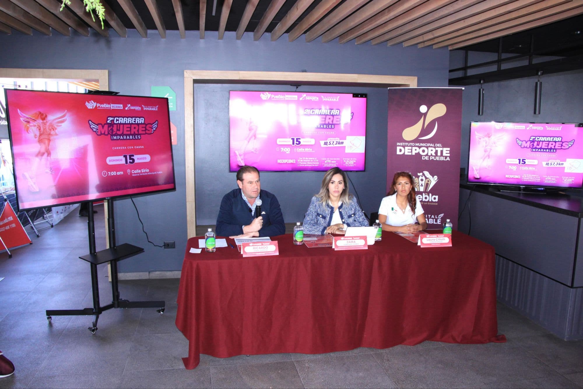 Anuncian segunda edición de la Carrera Mujeres Imparables en Puebla Capital