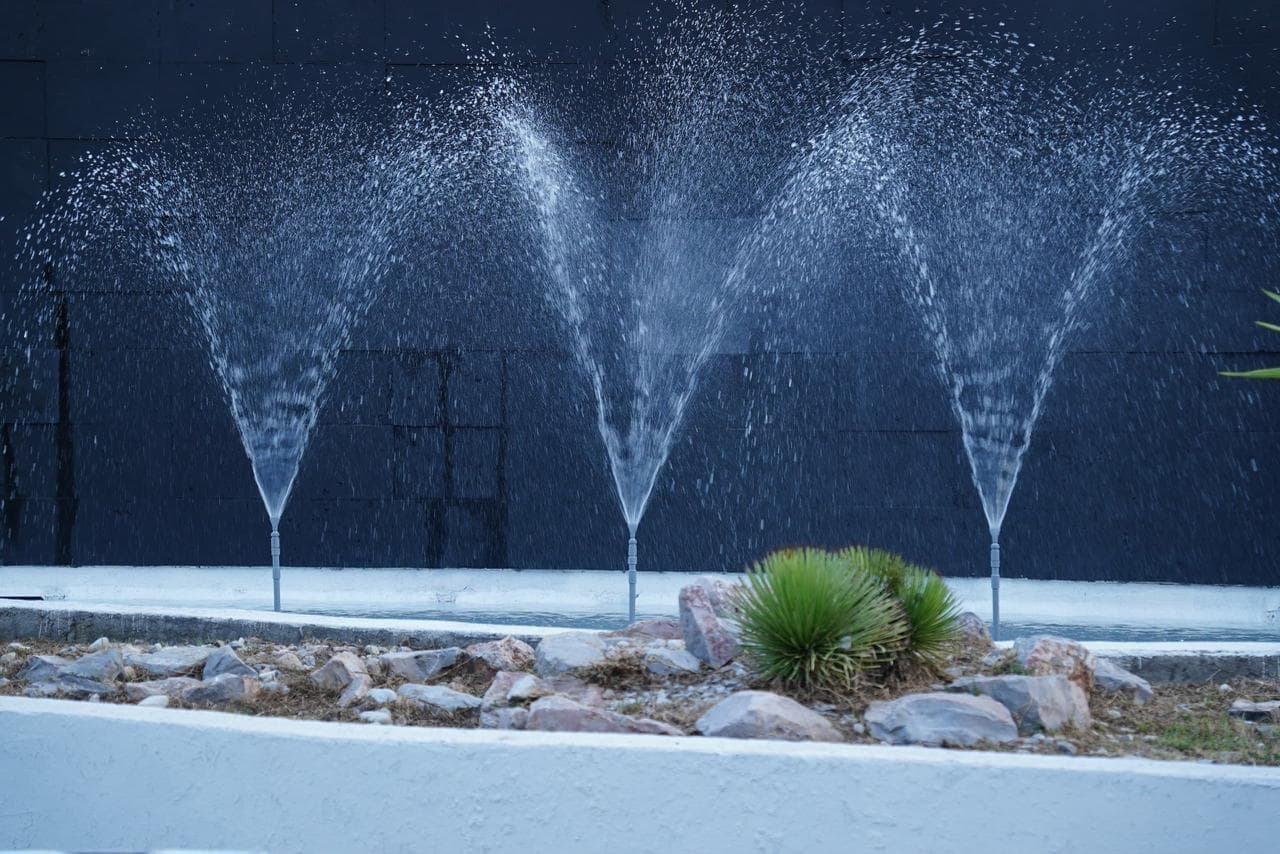 Rehabilita Gobierno de la Ciudad fuente del Distribuidor Vial 485 para mejorar la imagen urbana